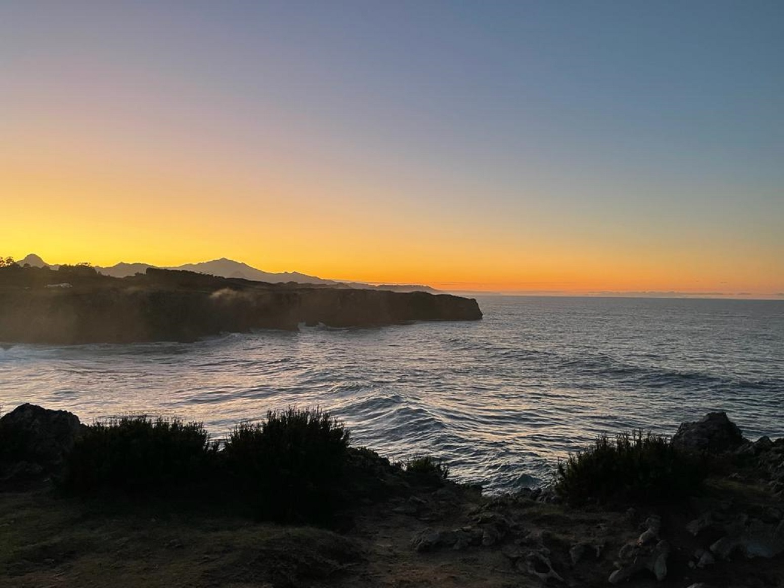 Sunset in Asturias